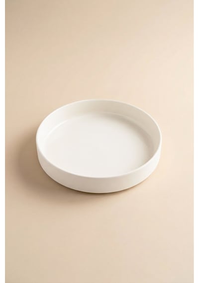 Venüs 24 Cm Porselen Fırın Kabı Kırık Beyaz