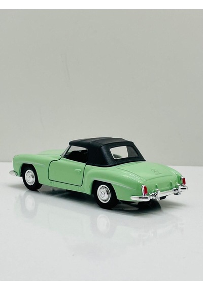 Mercedes 190 Sl 1955 Model 1/36 Çek Bırak Metal Araba Yeşil