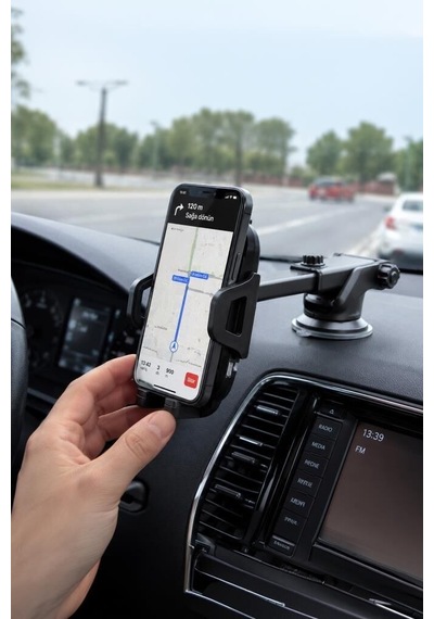 Magnetic Car Holder Araç İçi Telefon Tutucu Jx010 Siyah Taşıyıcı Kolay Kullanım Seyahat Ürünü