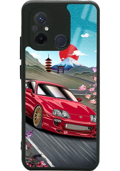 Xiaomi Redmi 12c Supra Tasarımlı Glossy Telefon Kılıfı Çok Renkli