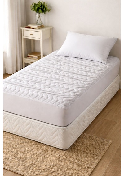 Özdilek Fitted Alez Tek Kişilik 100 200+35 Beyaz