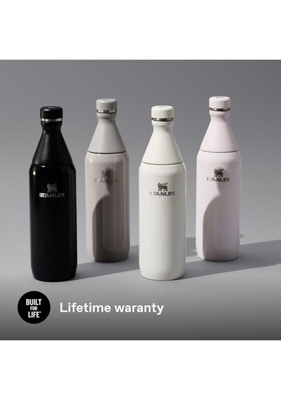 All Day Slim Soğuk Su Termosu 0.60 Litre - Krem Paslanmaz Çelik Genel