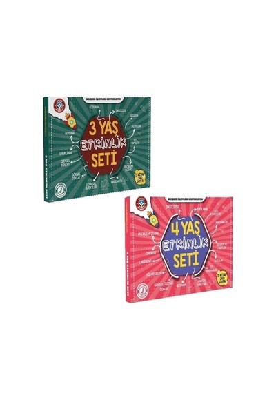 3Yaş ve 4 Yaş Etkinlik Seti