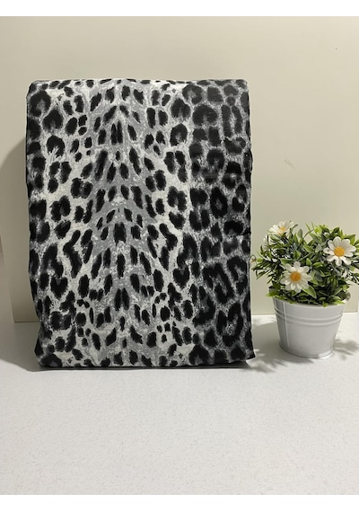 Asev Home Ütü Masası Kılıfı Keçeli İpli Stoperli Büyük Boy 55x140 Cm Gray Leopar Diğer