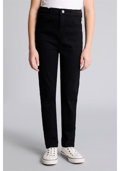 Defacto Skınny Fıt Jean Pantolon Kız Çocuk G0257a826spbk27 Siyah-bk27