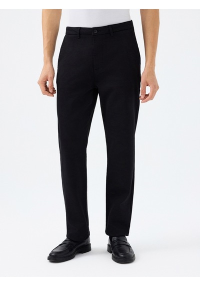 Regular Fit Erkek Pantolon Siyah