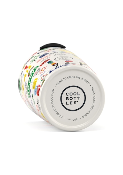 Cool Bottles The Tumbler Good Vibes Termos Bardak 550 Ml Çok Renkli