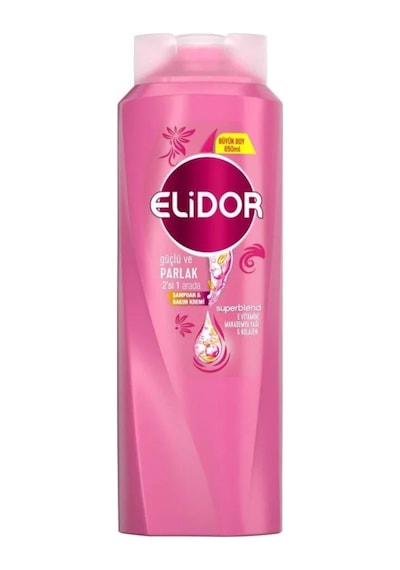 Elidor Güçlü ve Parlak Saç Bakım Şampuanı 650 ML