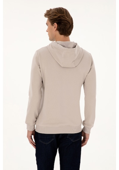 U.s. Polo Assn. Erkek Taş Sweatshirt 50307703-vr049 Tas