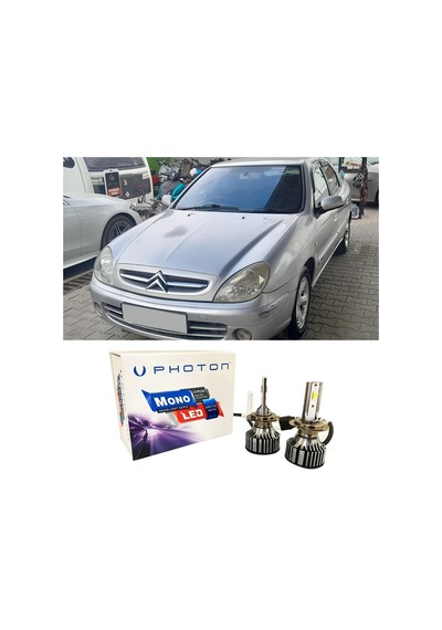 Citroen Xsara Kısa Far Ampulü H7 Mono Yeni Seri Beyaz 1997-2006