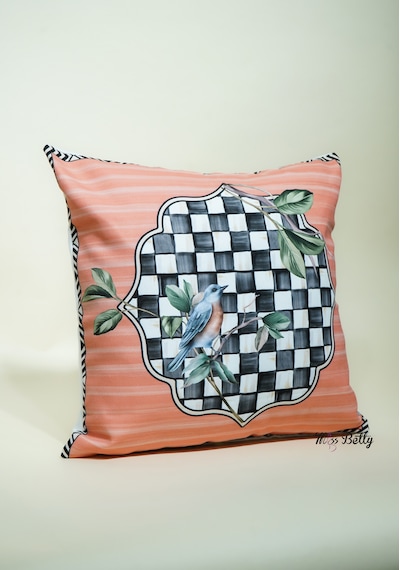 Paradise Dekoratif Yastık Kılıfı Modern Kırlent Kılıfı 45 x 45