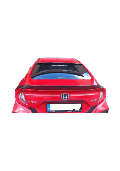 Honda Civic Fc5 Jdm Spoiler Piona Black 2016 Ve Üzeri Spoyler Ithal