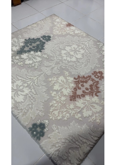 Merinos Halı Akrilik Dokuma 100x0,90 Lavabo Önü Apdest Alma Halısı Renkli