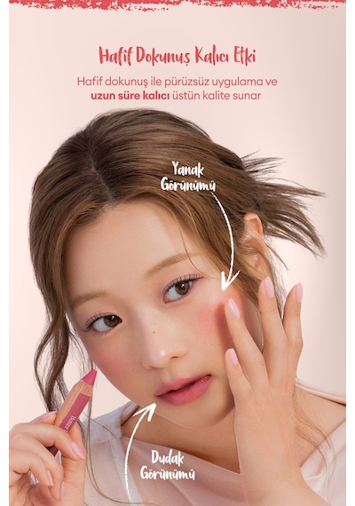 Clıo Butter Balm Crayon 003 Pastel Rose 003