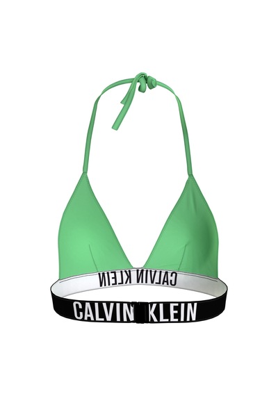 Calvin Klein Trıangle-rp Kadın Yeşil Bikini Üstü