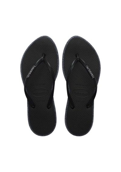 Havaianas Hav.slım Poınt Glıtter-14190 Black/black