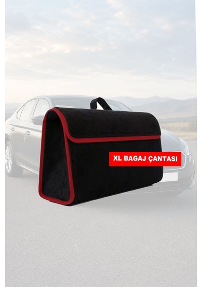 Fiat Nemo Uyumlu Bagaj Çantası Koltuk Yastığı Siyah Renk Lüks Model