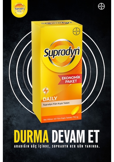 Supradyn Daily 60 Film Kaplı Tablet