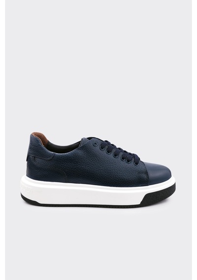 Derinet Hakiki Deri Comfort Taban Erkek Sneaker Laci Laci