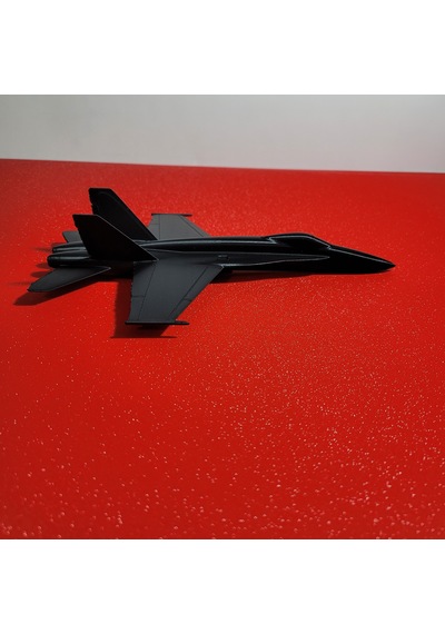 3d Baskı Modern Savaş Uçağı Maketi Dekoratif Koleksiyonluk Jet Modeli Siyah Masaüstü Hobi Uçak Figürü