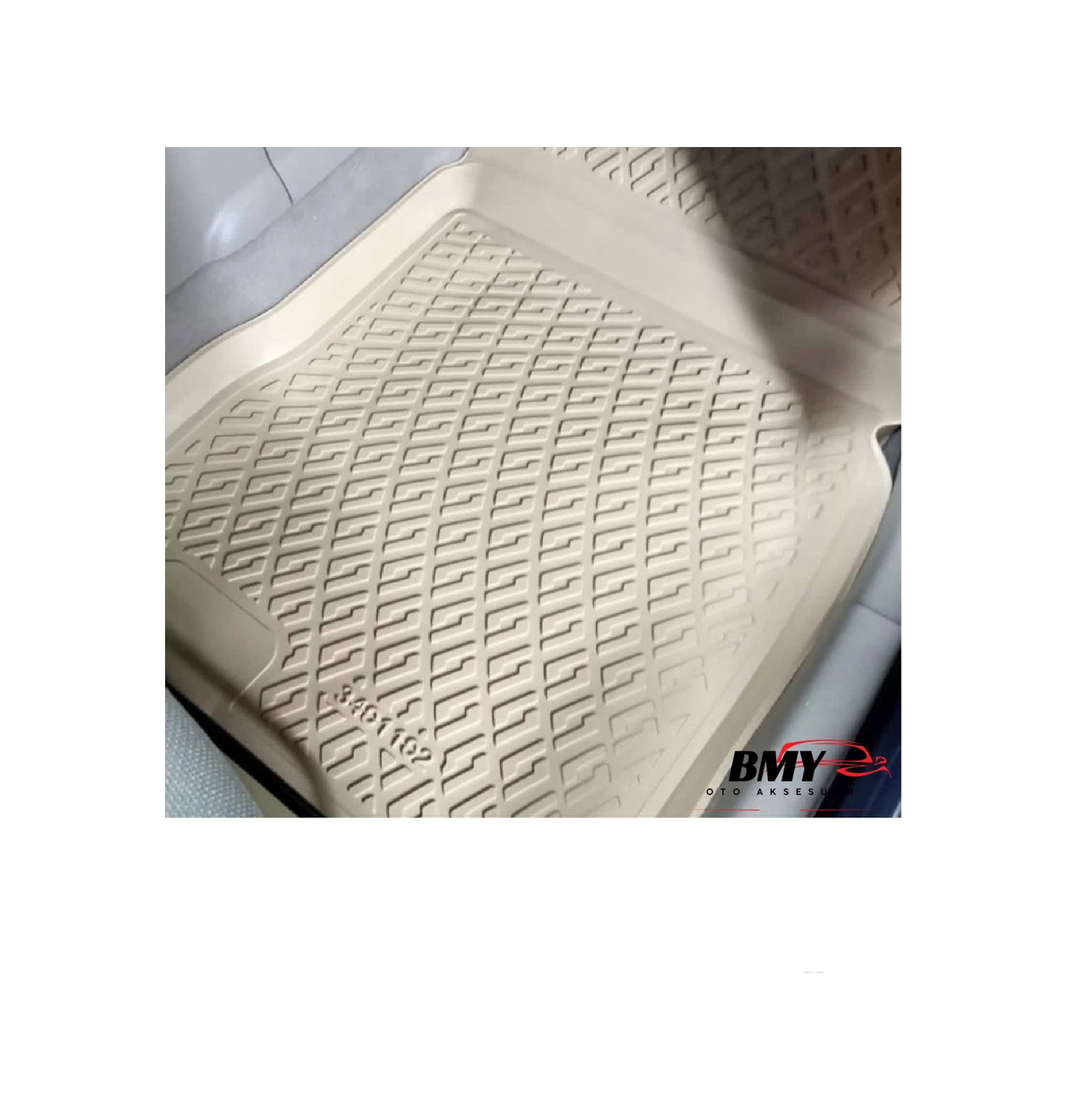 Rizline Renault Latitude 2010-2016 İle Uyumlu 3d Havuzlu Paspas Bej