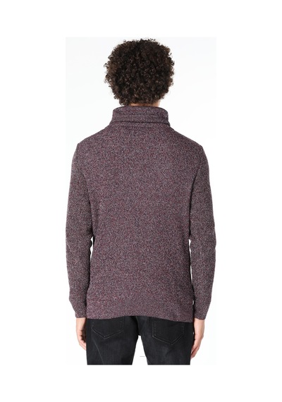 Colin's Slim Fit Bordo Erkek Kazak CL1060914_Q1.V1_BRD Bordo