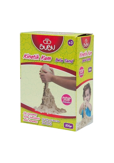 Bu-Bu Naturel Kinetik Kum 500 G Ku0001