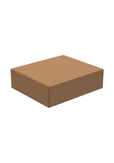 35x30x10-25 Adet Kilitli E-ticaret Karton Kargo Kutusu 1
