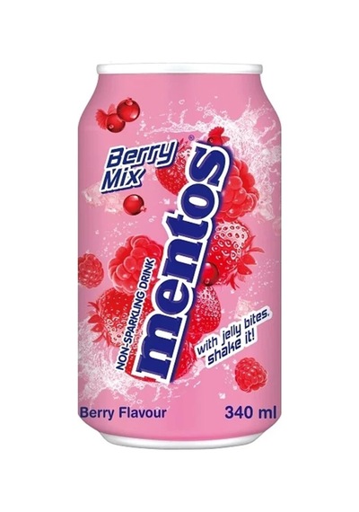 Mentos Hindistan Cevizi Jölesi Parçacıklı Karışık Orman Meyvesi Aromalı İçecek 340 ML