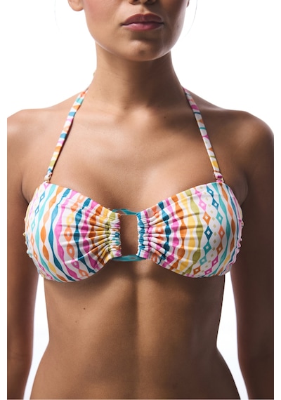 Penti Çizgili Mae Straplez Bikini Üstü