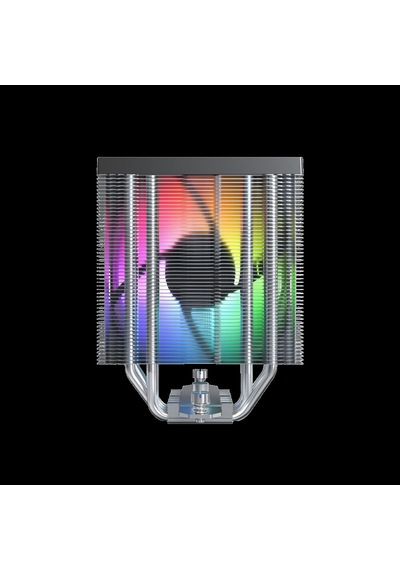 Montech Nx400 Argb - Cpu Soğutucu, Tek Kule, 4 Gelişmiş Isı Borusu, 52 Kanatlı Isı Emici, E28, 120 M 73143123