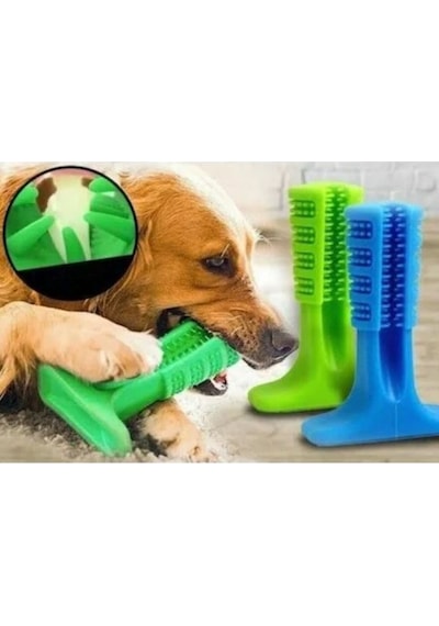Büyük Boy Köpek Diş Fırçası Isırma Aparatı ve Diş Kaşıma Oyuncağı