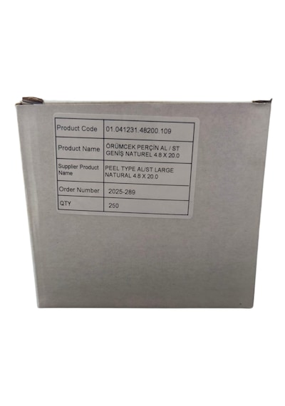 Örümcek Papatya Perçin 4,8x20mm 250 Adet