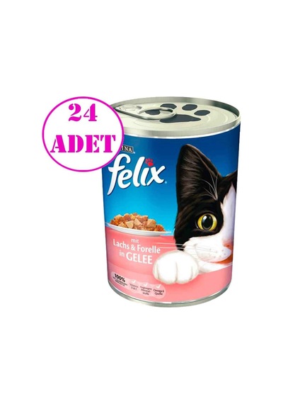 Purina Felix Alabalık Somonlu Kedi Konservesi 24 x 400 G
