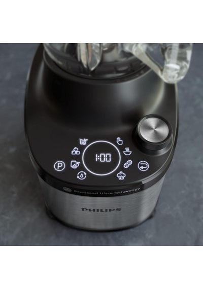Philips 7000 Serisi Yüksek Performanslı Blender - Problend Ultra Teknolojisi, 1.500 W, 2 L Cam Kap, Smoothie Ve Çorbalar İçin Hızlı Seçim Programları, Homeıd Uygulaması, Bulaşık Makinesinde Yıkanabilen Parçalar Hr3760/10 Philips 7000 Serisi Yüksek Performanslı Blender - Problend Ultra Teknolojisi, 1.500 W, 2 L Cam Kap, Smoothie Ve Çorbalar İçin Hızlı Seçim Programları, Homeıd Uygulaması, Bulaşık Makinesinde Yıkanabilen Parçalar Hr3760/10