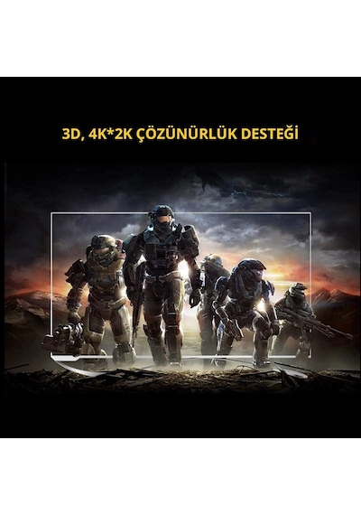 Hdmı 2.0 4k Ses Ve Görüntü Kablosu, 5 Metre Standart