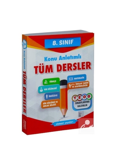 8. Sınıf TEOG Sınavlarına Hazırlık Tüm Dersler Konu Anlatımlı .
