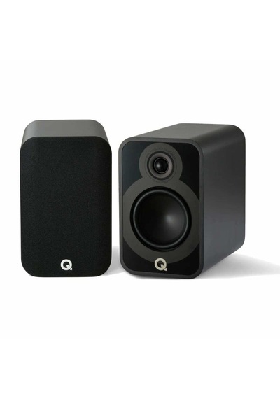 Q Acoustics 5010 Satin Black Raf Tipi Hoparlör Çift ı