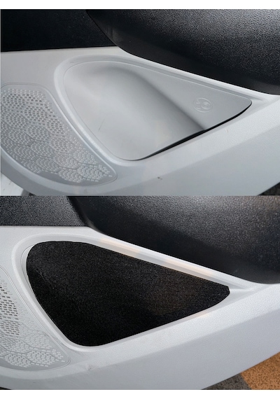 Hyundai İ10 2019-2023 Torpido-kapı İçi Izolasyon Seti - Siyah