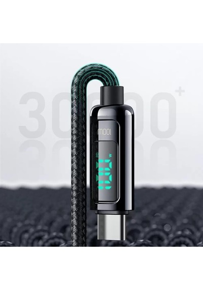 Mcdodo Ca-8820 Type-c Type-c 100w Pd Dijital Ekranli Data-şarj Kablosu 5a 1.2m, Sku: Smg8690010141651
