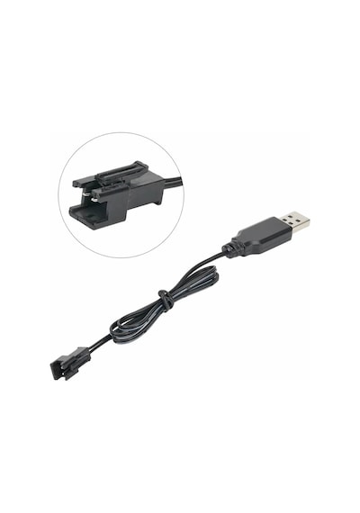 3.7v / 3.6v Lityum Pil Usb Şarj Kablosu Jst Sm-2p Soket Lipo Batarya Rc Quadcopter Drone Helikopter
