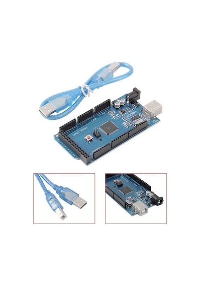 Robizstore-Arduino Mega 2560 R3 Klon ( Ch340 ) + Usb Kablo