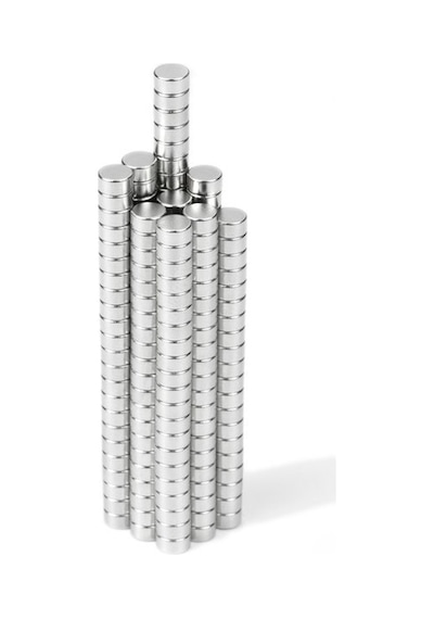 4 X 2 Mm Yuvarlak Neodyum Mıknatıs - 10 Adet
