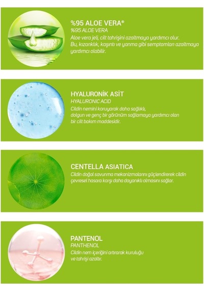 %95 Aloe Vera Onarıcı Ve Yatıştırıcı Jel 150 Ml