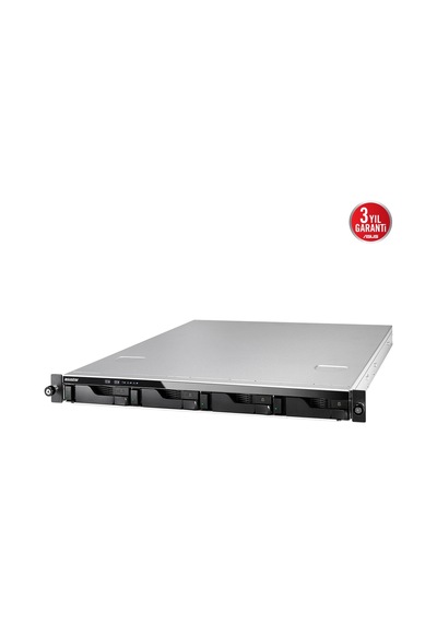 Asustor AS6504RS Intel C3538 4 Disk Yuvası 80 TB NAS Depolama Ünitesi