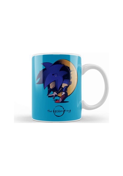 Sonic The Golden Ring Kupa Bardak Porselen Karışık