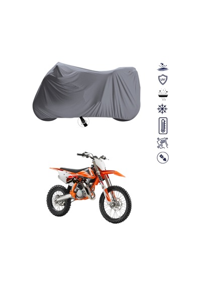 Ktm 85 Sx Çantalı Motosiklet Brandası 4 Mevsim Su Geçirmez Motor Brandası