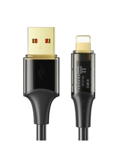 Mcdodo Ca-2080 Apple iPhone Uyumlu 100W Hızlı Data Ve Şarj Kablo Siyah-1.2Mt (551438946)