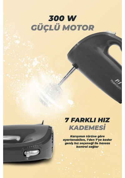 Pirantech YH-307 El Mikseri