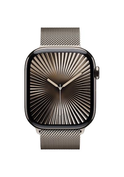 Apple Watch Series 10 GPS + Cellular 42 MM Titanyum Kasa Milano Loop Akıllı Saat (Apple Türkiye Garantili)